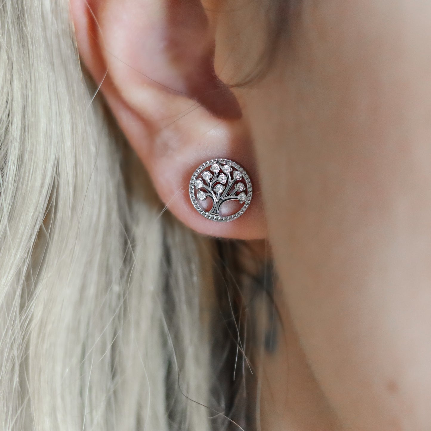 Camila Ohrring Silber