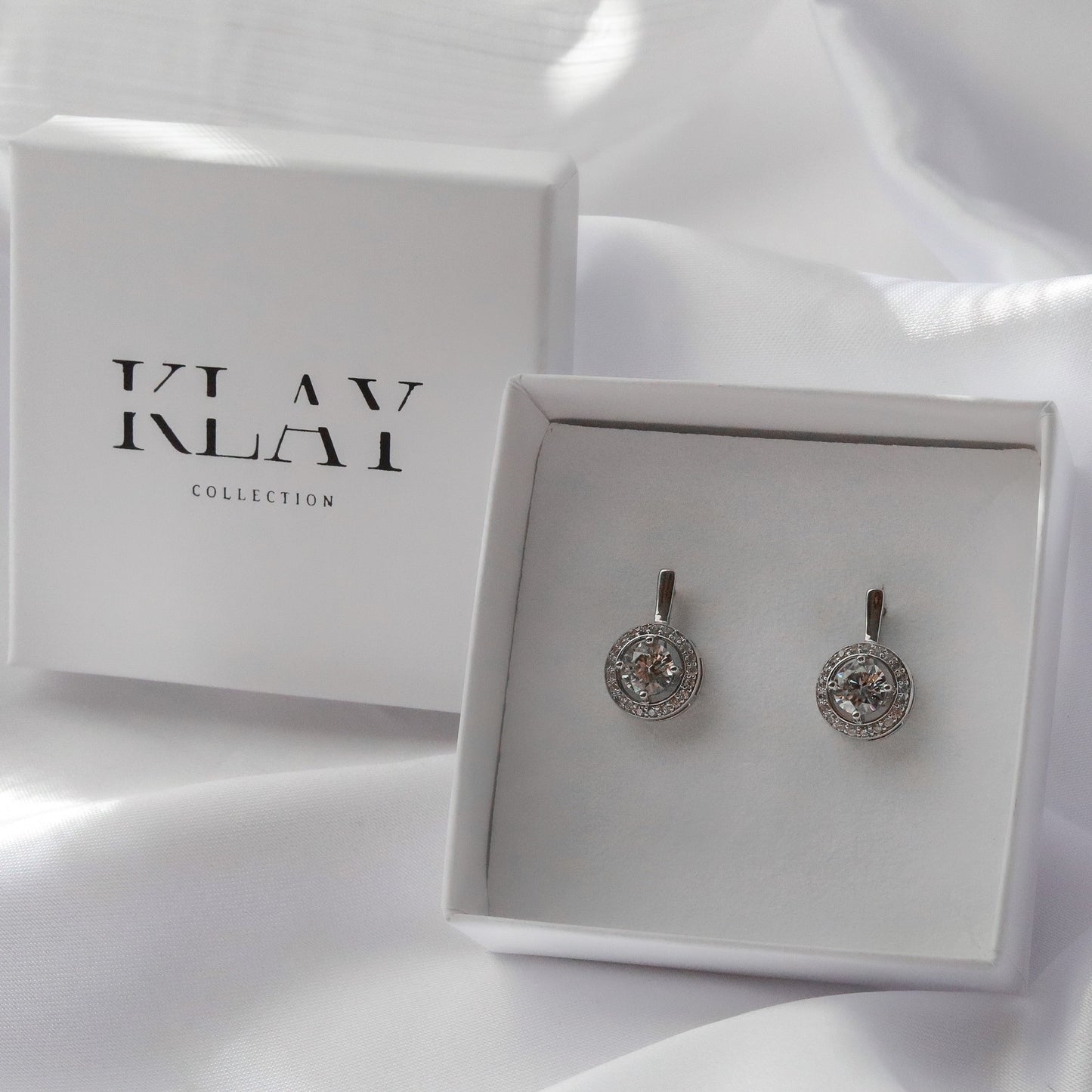 Jessica Ohrring Sterling Silber