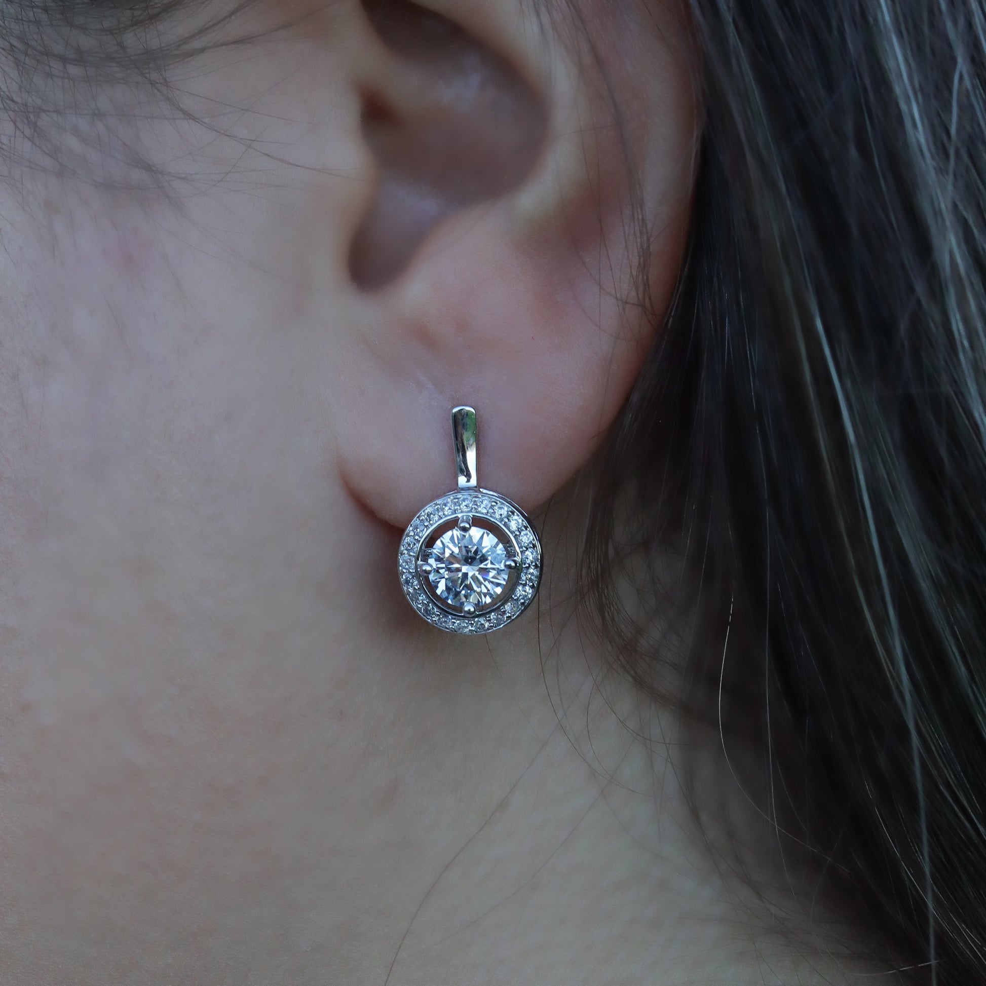 Jessica Ohrring Sterling Silber