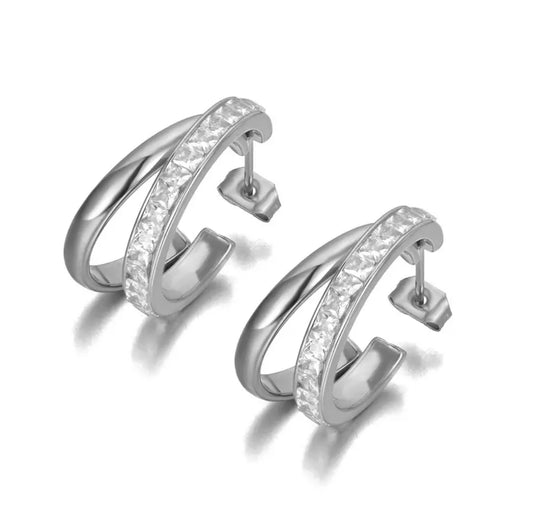 Luana Creolen Silber