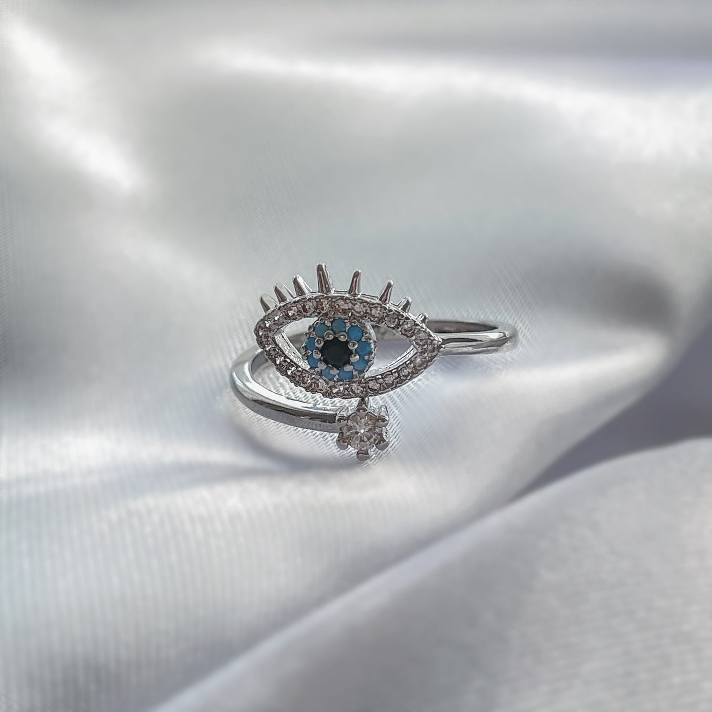Elisa Eye Ring Silber 