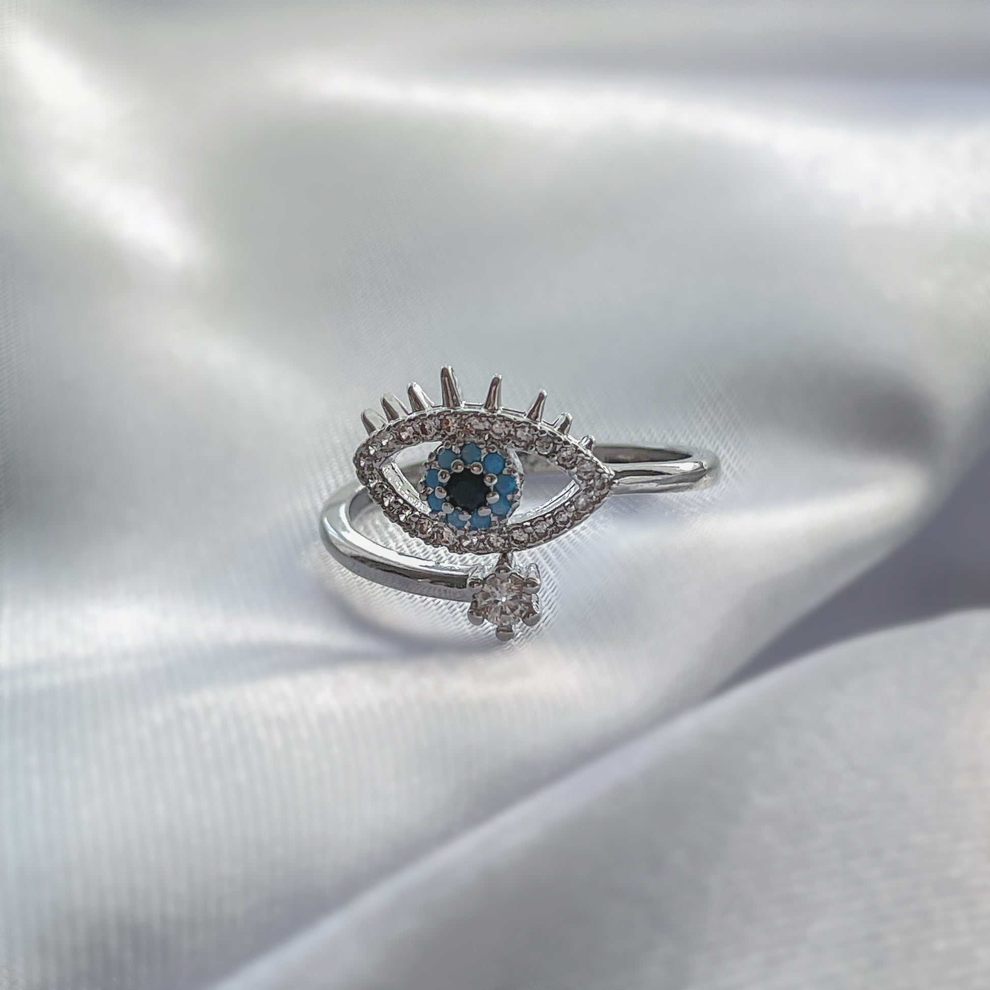 Elisa Eye Ring Silber 