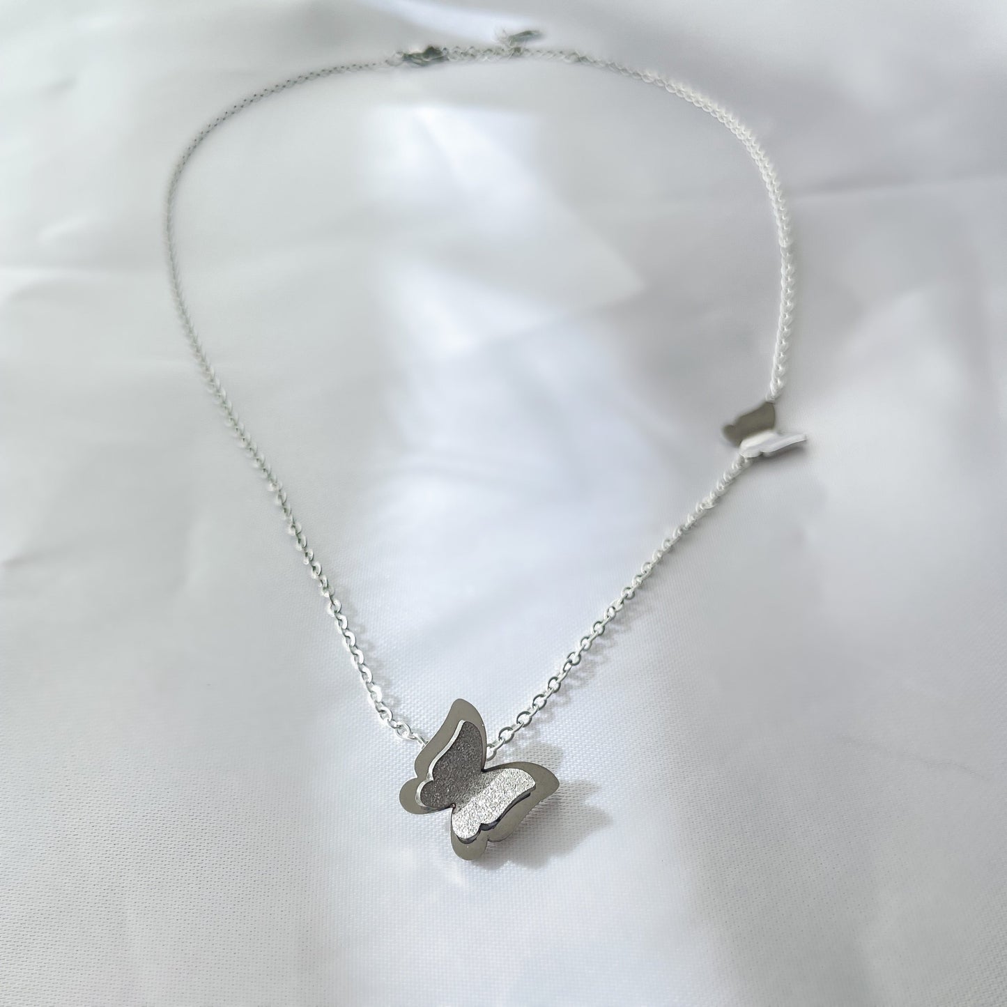 Bianca Halskette Silber